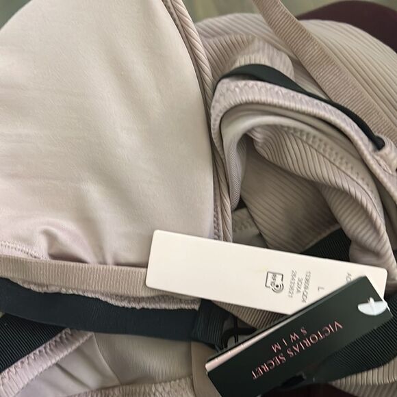 Victorias Secret Swim Wild Wanderer Triangle Bralette Bikini top and Bottoms Set - Picture 10 of 10